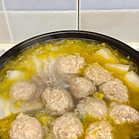 #感恩节为TA做顿饭#东北酸菜白肉粉条锅的做法图解8