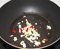 肉炒芸豆的做法图解2