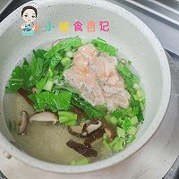 12个月以上紫菜鸡肉汤的做法图解4