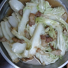 回锅肉炒大白菜