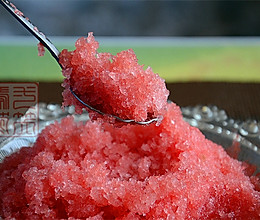 冰爽消暑的西瓜冰沙的做法