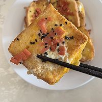 快手早餐～鸡蛋火腿煎吐司的做法图解9