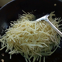清炒土豆丝的做法图解3