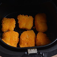 空气炸锅版：非油炸香酥鱼块的做法图解8