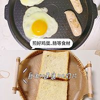 自制三明治（低脂早餐）❗️减脂必备❗️的做法图解2