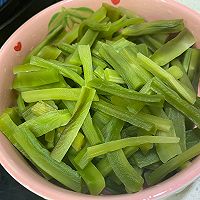 捞汁贡菜的做法图解3