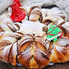 可可奶酥雪花❄️圣诞面包