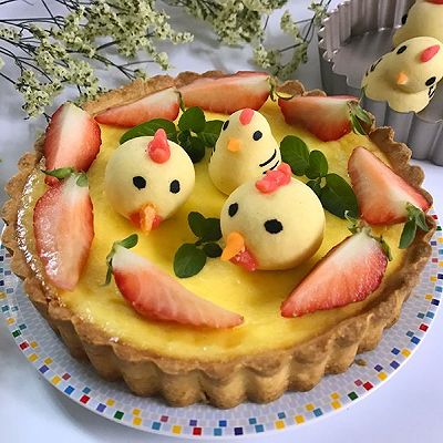 小鸡烧果子乳酪挞