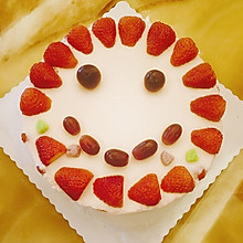 8寸草莓慕斯蛋糕 - 生日蛋糕 by漠漠
