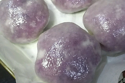 水晶紫薯球