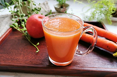 苹果胡萝卜汁——老少皆宜的果汁