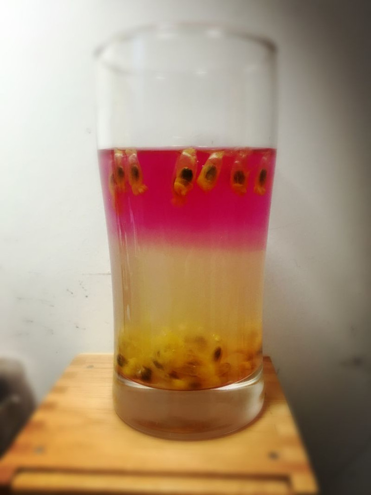 百香果蜂蜜汁的做法