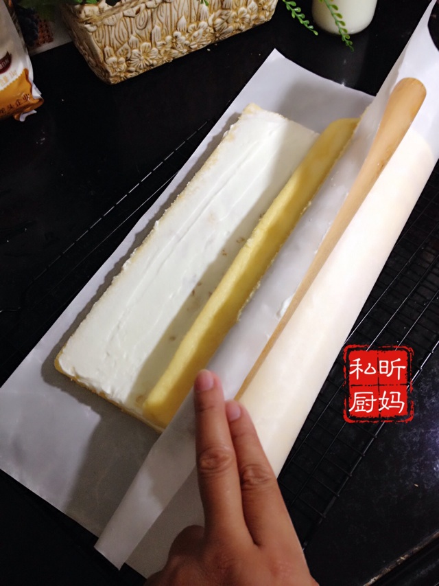 果肉蛋糕卷的做法图解14