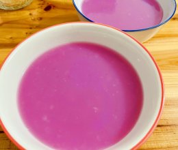 #感恩节烹饪挑战赛#紫薯稀饭的做法