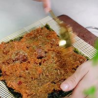 肉松咸粽子寿司的做法图解4