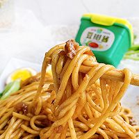 家庭版快手--酱肉拌面的做法图解14