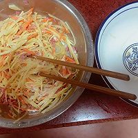 土豆丝饼的做法图解3