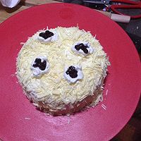 奶油蛋糕--蜜豆白森林的做法图解10