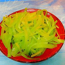 清炒莴笋
