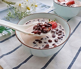 饭后甜品牛奶红豆汤❗️暖心又暖胃的做法