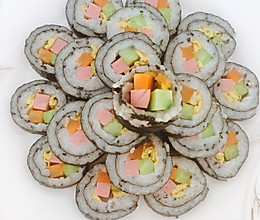 家常版紫菜包饭的做法