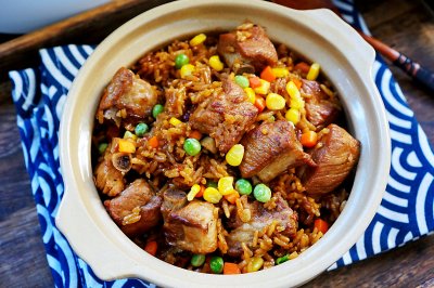 红烧排骨焖饭