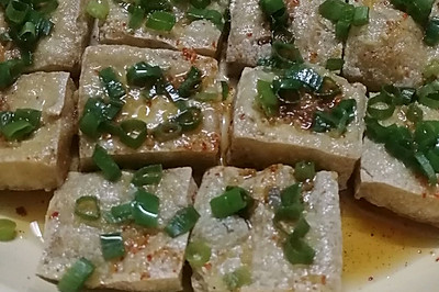 椒盐香豆腐