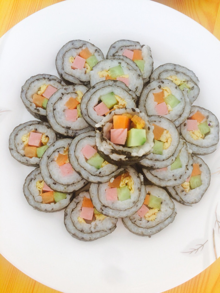 家常版紫菜包饭的做法
