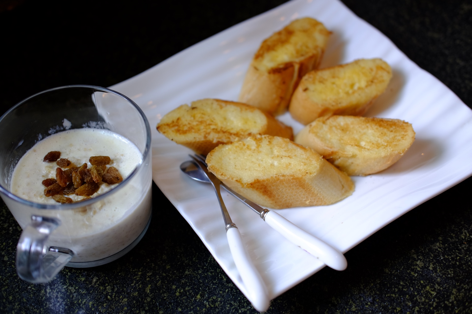 Vitality breakfast - creamy French toast