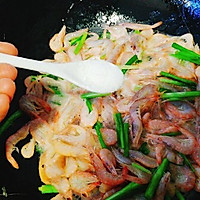 #精品菜谱挑战赛#家常菜+韭菜炒小白虾的做法图解9