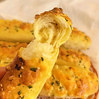 葱香芝士面包条的做法图解12