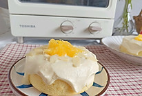 #爱乐甜夏日轻脂甜蜜# 大橘奶盖蛋糕的做法