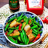 五花肉炒芥兰菜的做法图解14