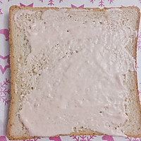 #换着花样吃早餐#快手又惊艳的剩饭团夹吐司的做法图解3