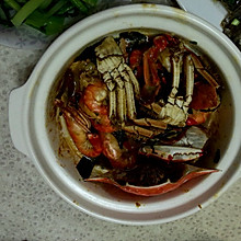 椰香咖喱虾咖喱蟹