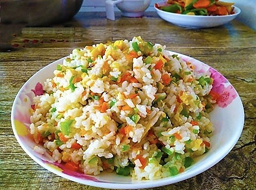 精致蛋炒饭的做法