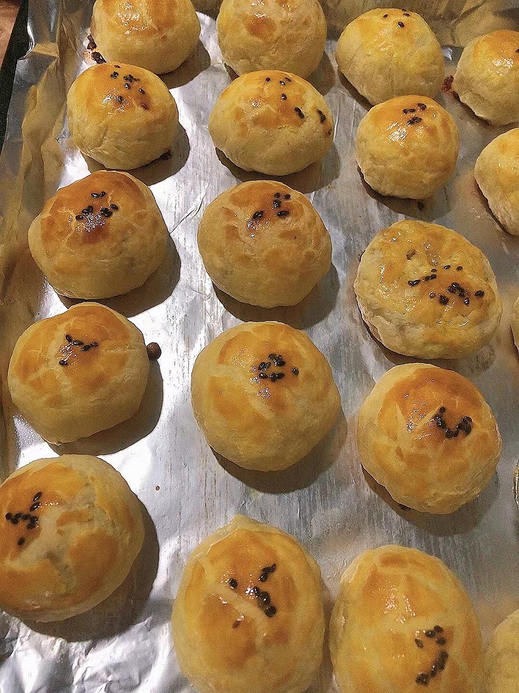 榨菜月饼的做法