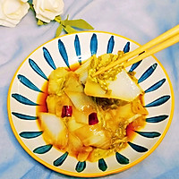 感恩节里的醋熘白菜，保持初心的做法图解12