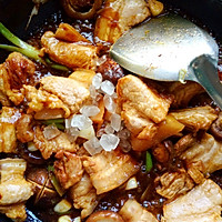 香滑冬菇懒人红烧肉的做法图解3