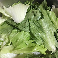炒包生菜的做法图解2