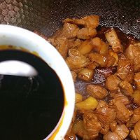 #一蔬一饭皆告白#腐竹木耳烧肉的做法图解10