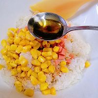 #321沙拉日#剩米饭的华丽变身的做法图解3
