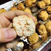 无油无盐无糖减脂美食-鸡胸肉丸子