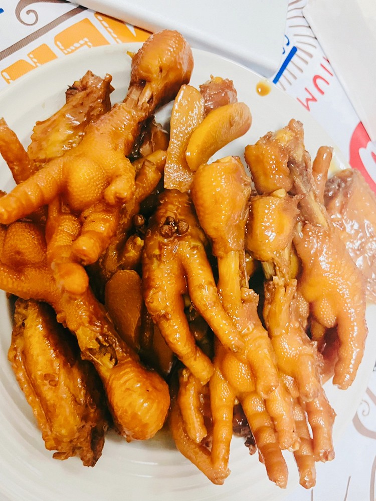 家常卤鸡爪的做法