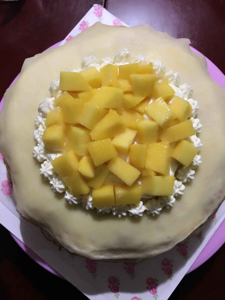 芒果千层蛋糕的做法图解14