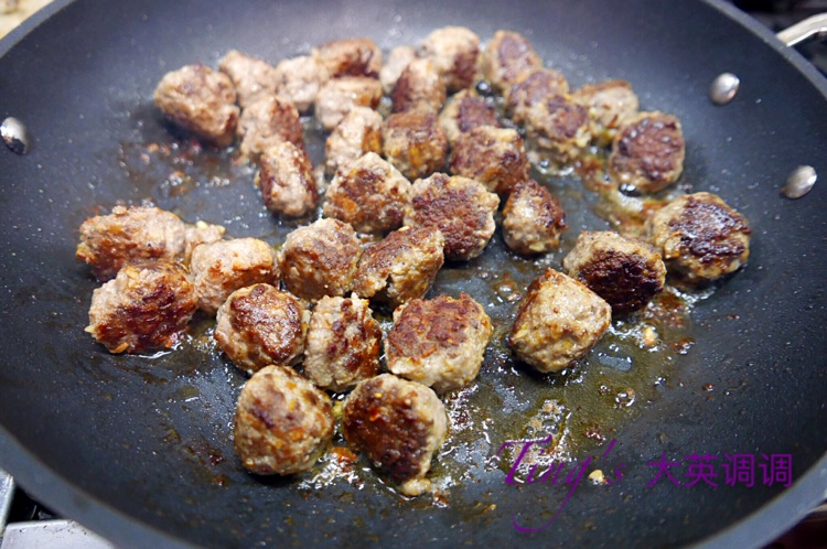 牛肉丸子意大利面--附简单家常意大利面配方的做法图解15