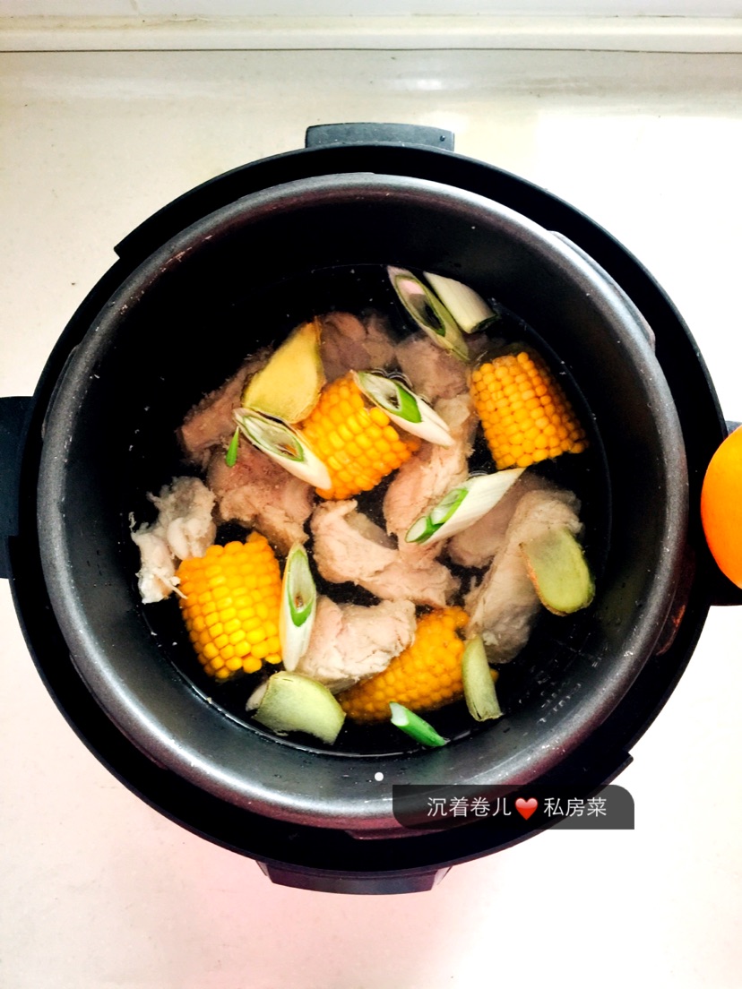 冬日排骨两吃～干锅排骨?玉米排骨汤的做法图解5