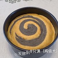 南瓜&黑芝麻 双色发糕（视频菜谱）的做法图解17