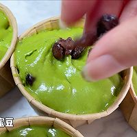 #女神野餐记#抹茶蜜豆麦芬蛋糕的做法图解11