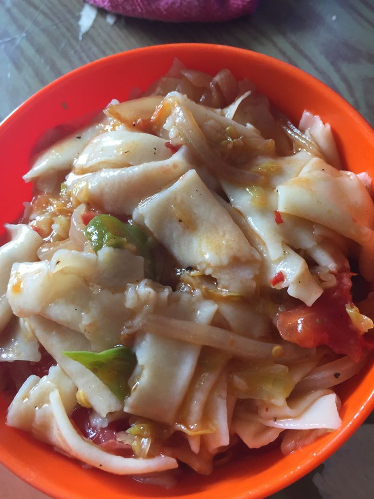 炒面片的做法